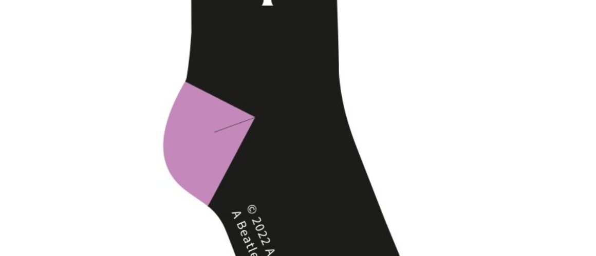 Beatles Drop T Logo Ladies Socks