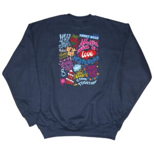 Beatles Song Titles Sweatshirt