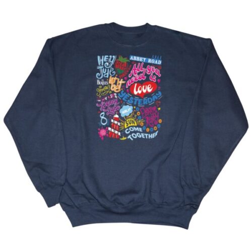 Beatles Song Titles Sweatshirt