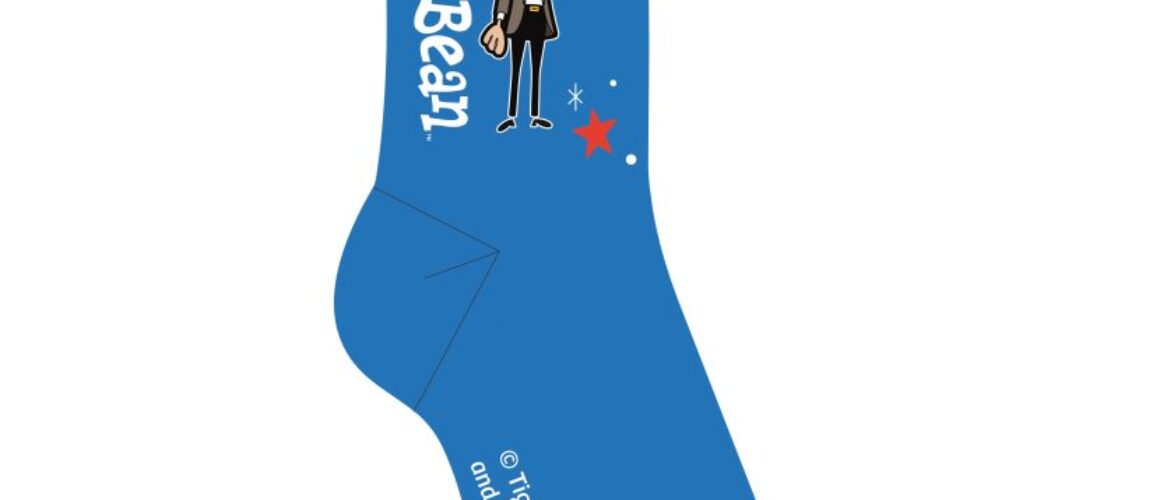 Mr Bean Cartoon Men's Socks