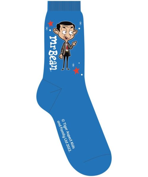 Mr Bean Cartoon Men's Socks