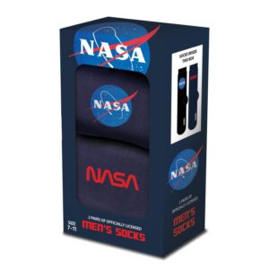 NASA Men's Boxed Socks Set