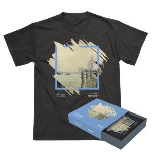 The Thames by Monet Boxed T-Shirt - L