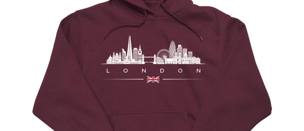 London Silhouette Skyline Hoody