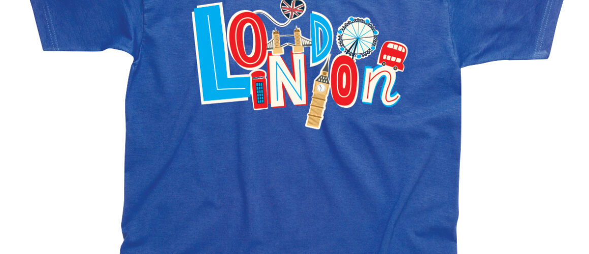 London Wordmark Children's T-Shirt