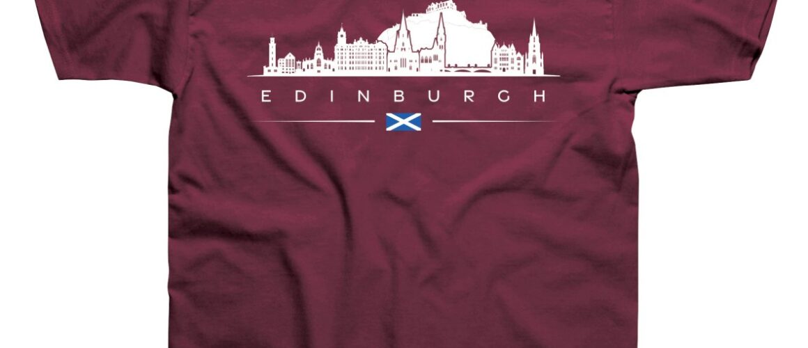 Edinburgh Skyline T-Shirt