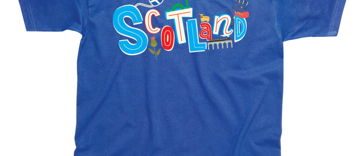 Scotland Wordmark Children's T-Shirt