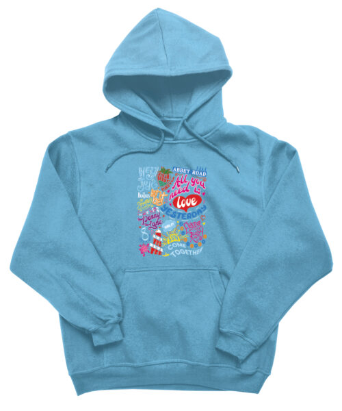 Beatles Song Titles Hoody