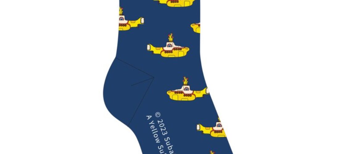 Multi Yellow Submarine Men’s Socks