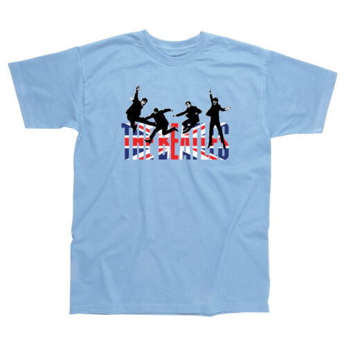 Beatles Jumping Union Jack Children's T-Shirt