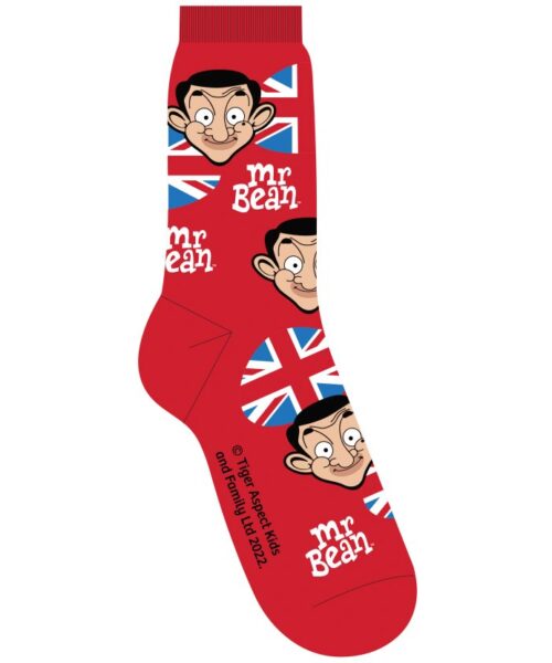Mr Bean Union Jack Men's Socks
