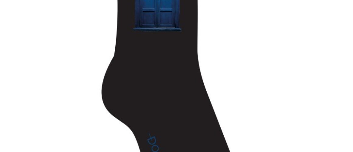 Blue Tardis Men's Socks