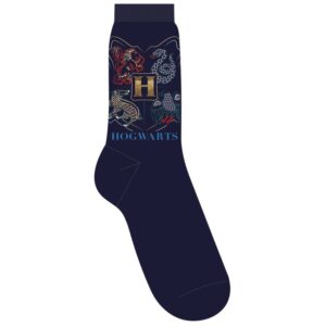 Hogwarts Crest Glitter Ladies Socks