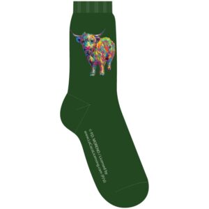 Highland Cow Men's Socks