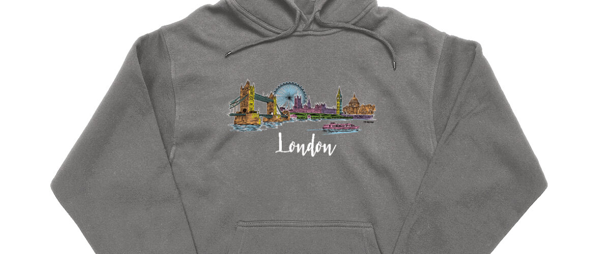 London Montage Hoody