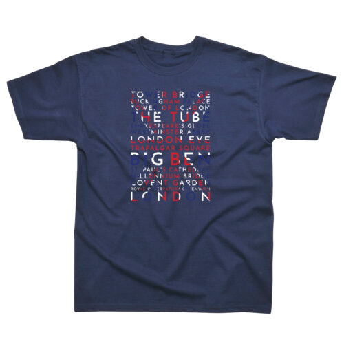London Flag Word T-Shirt