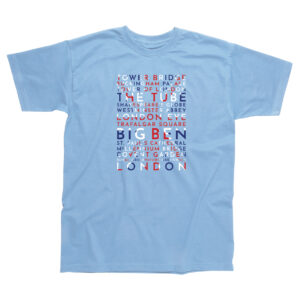 London Flag Word Children's T-Shirt - 1-2
