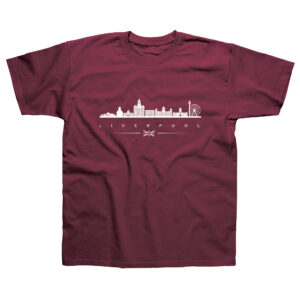 Liverpool Skyline T-Shirt - S