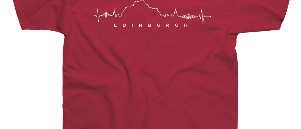 Edinburgh Heartbeat T-Shirt