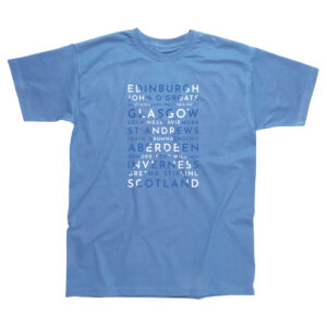 Scotland Flag Word T-Shirt - S