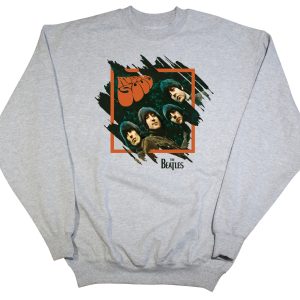 Rubber Soul Abstract Sweatshirt - L