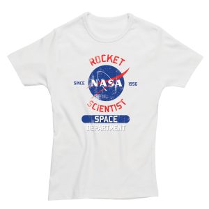 NASA Space Dept Fitted T-Shirt