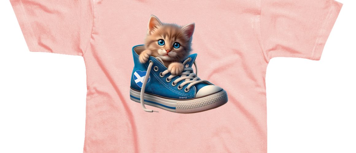 Cat in Shoe Children's T-Shirt