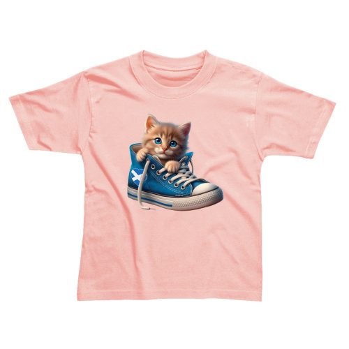 Cat in Shoe Children's T-Shirt