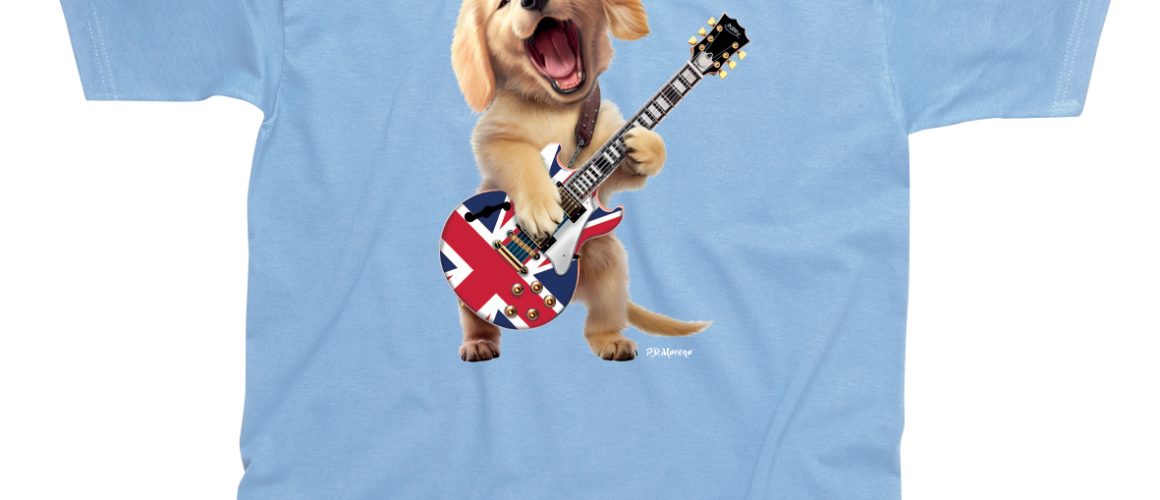 Guitar Dog Children's T-Shirt