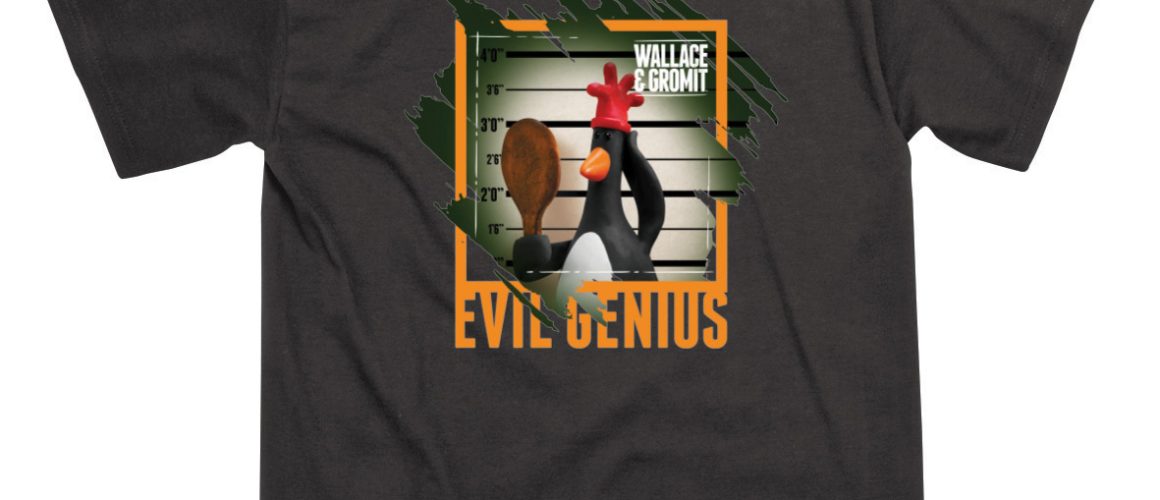 Wallace & Gromit Evil Genius T-Shirt